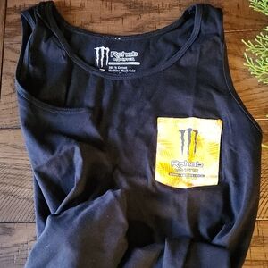 Monster Energy Rehab Black Tank w/ Pocket
